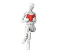 Home Decor Pulp Reading Women Thinker Modern Abstract Art Sculpture Resin