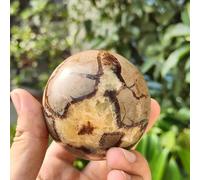 Home Decor Septarian Dragon Crystal Ball Polished Stone Sphere Ornament Collection and Decorative Balls 1pcs,5cm/2in