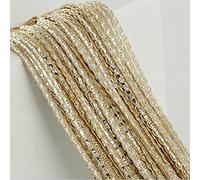 Home Decor Sequin Curtain for Doorway,Door String Curtains, 39x79 inch Closet Bedroom Blind Living Room Divider,Window Wall Panel Fringe Backdrops Sheer Beads Beaded Decorative Crystal (Champagne-B)
