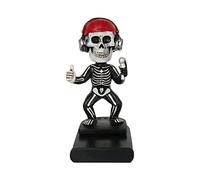 Home Decor Skull Statue Resin Craft Mobile Phone Holder Hip-Hop Monkey Sculpture Skeleton Singer Decoration Car Desktop Ornament