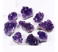 home decoration 1/5/10PC 1PC/40-50g Natural Purple Amethyst Quartz Crystal Cluster Stone Druzy Geode Rock Specimens Ornament Home Decor Gift(Size:10Pcs)
