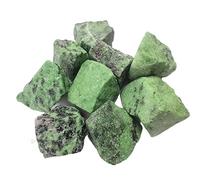 home decoration 100g 3-5cm Natural Epidote Zoisite Tourmaline Raw Stone for Jewelry Making DIY Bracelet Collection Fish Tank Stone Crystal