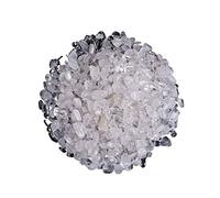 home decoration 100g 5-7mm Natural Clear Quartz Crystal Chip Stone Polished Gravel Tumbled Gemstone Ore Rock Home Aquarium Decoration