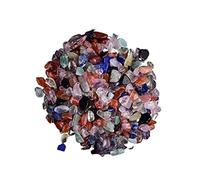 home decoration 100g 5-7mm Natural Colorful Quartz Crystal Polished Tumbled Chip Stone Rock Gravel Gemstone Home Aquarium Decor