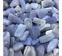 home decoration 100g Bulk Natural Blue Lace Agat Tumbled Stone Quartz Crystal Polishing Specimen Aquarium Decoration Gemstone