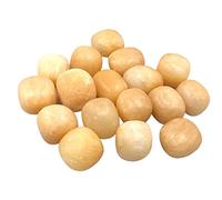 home decoration 100g Bulk Natural Orange Calcite Tumbled Stones Quartz Crystal Gemstone Specimen Garden Home Decoration