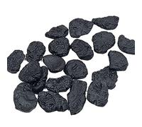 home decoration 100g Bulk Natural Tektite Stone Black Meteorite Crystal Gemstone Pendant Making Home Decor