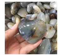 home decoration 100g Natural Beautiful Charming Agate Heart Shape Sample Specimen Reiki Gift Home Decoration Crafts Crystal (Size : 5pcs)