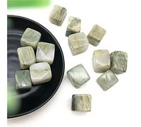 home decoration 100g Natural Green Lace Jade Polished Cube Crystal Stones stone Gifts Natural Stones and Crystals Gift