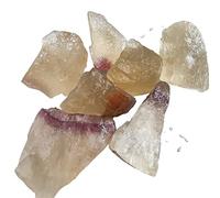 home decoration 100g Natural Raw Blue Fluorite Stone Stone for Jewelry Green Fluorite Ment Stone Specimen Crystal (Color : Yellow Fluorite, Size : 2-5cm)