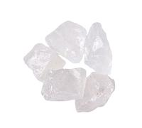 home decoration 100g Natural White Clear Quartz Crystal Raw Rough Stone Loose Gemstone Aquarium Decoration