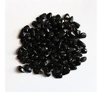 home decoration 100h 5-7mm Natural Black Obsidian Quartz Crystal Polished Chip Stone Ore Rock Tumbled Gemstone Home Aquarium Decor