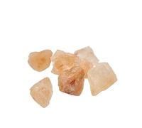 home decoration 1pc/100g Natural Orange Color Halite Stone Himalayan Rock Salt Chunk for DIY Decorate Stone Yoga Stone Crystal (Color : 100g, Size : 2-4cm)