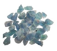 home decoration 1pc/50g 2-3cm Natural Blue Fluorite Stone Quartz Ore Stone Fluorite Ornament Rock Specimen DIY Gift Crystal (Color : 2-3cm, Size : 50g)
