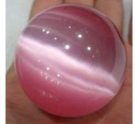 home decoration 1pc 50mm Pink Opal Stone Ball, Crystal Ball/gem + Bracket