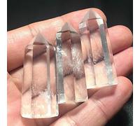 home decoration 1pc Clear Quartz Crystal Point Crystals Obelisk Wand Reiki Tower 5-6cm