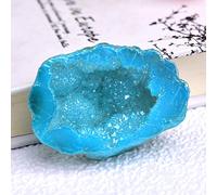 home decoration 1PC Natural Agate Crystal Cave Raw Stone Bare Stone Display A Specimen Home Decoration,Agate3,80-120g (Color : Agate 4, Size : 120-180g)