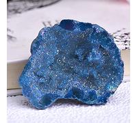 home decoration 1PC Natural Agate Crystal Cave Raw Stone Bare Stone Display A Specimen Home Decoration,Agate3,80-120g (Color : Agate 5, Size : 120-180g)