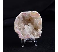 home decoration 1PC Natural Agate Crystal Cave Raw Stone Bare Stone Display A Specimen Home Decoration,Agate3,80-120g (Color : Agate 1, Size : 80-120g)