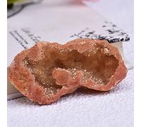home decoration 1PC Natural Agate Crystal Cave Raw Stone Bare Stone Display A Specimen Home Decoration,Agate3,80-120g (Color : Agate 2, Size : 30-50g)