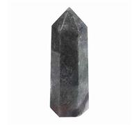 home decoration 1pc Natural Aqua Agate Single Pointed Column Crystal Magic Wand Stone 400g-1550g Suitable for Home Room Decoration (Color : 1pc 980g-1070g)
