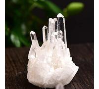 home decoration 1PC Natural Crystal Cluster Original Stone Specimen Crystal Stone Home Decoration Gift,Light Yellow,40-60g (Color : Light Yellow, Size : 90-120g)