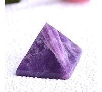 home decoration 1PC Natural Crystal Pyramid Lapis Lazuli Crystal Crafts and Home Decoration DIY Gifts,Green (Color : Ziyun Mother)
