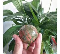 home decoration 1pc Natural Epidote Quartz Sphere Crystal Stone Ball 45mm-50mm Great Choice for Home Decoration