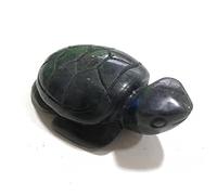 home decoration 1pc Natural Gemstone Hand-Carved Folk Crafts Labradorite Tortoise for Home Decoration 2inch