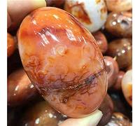 home decoration 1pc Natural Gemstone red Healer Palm Quartz Stones for Garden Decoration 100-130g