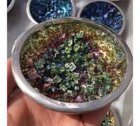 home decoration 1pc Natural Gemstone Rock Stones Bismuth Metal Bowl for Home Decoration 100mm
