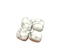 home decoration 1pc Natural Howlite Tumbled Stones Quartz Crystal Fish Flower Pot Landscape Decoration Gemstone Home Ornament