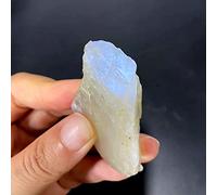 home decoration 1PC Natural Moonstone Blue Light Stones Crystal Rockstone Rough Decor Collecting Beautiful Crystal (Color : Blue Moonstone, Size : 30-40g)