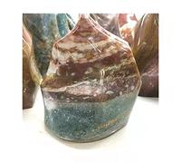 home decoration 1pc Natural Ocean Jasper Torch Specimen Agate Stone 700-800g for Reiki Feng Shui
