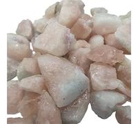 home decoration 1PC Natural Pink Beryl Gravel Morganite Rock Aquamarine Specimen Decoration Stone for Jewelry Making DIY Crystal (Color : 1pcs Morganite, Size : 5-15mm)