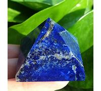 home decoration 1pc Natural Quartz Lapis Lazuli Pyramid Crystal (Size : 45-50mm)