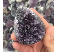 home decoration 1pc Natural Rough Amethyst Cluster cave Quartz Amethyst geode Gemstone 2.5inch for Decoration