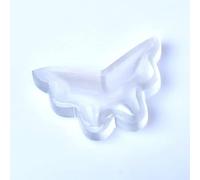 home decoration 1PC Natural Selenite Crystal Butterfly Quartz Crystal Carving Stone White Gypsum Decorative Gift