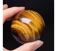 home decoration 1pc Natural stone 7 Sphere Tiger Eye Quartz Stones Crystals Ball 20mm-75mm Beautiful Crystal (Color : 1 Pc 55mm)