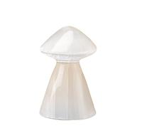 home decoration 1pc Natural White Selenite Plaster Mushroom Shape Ornaments Stone Rock Decoration Home Crafts Collect Crystal