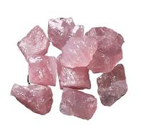 home decoration 1pc or 200g Natural Rose Quartz Stone Crystal Stone Home Decoration)(Size:190-200g (1pack))