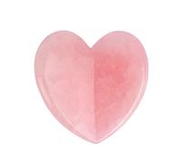 home decoration 1pc Scraping Board concave Heart Shape Rose Quartz face thinning face Scraping for Gifts