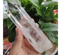 home decoration 1pcs 310g Natural Clear White Quartz Crystal Wand Specimen