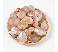 home decoration 1pcs Crystal Raw Stone, Amethyst, White Crystal, Topaz, TAW Stone, Raw Stone, Home Decoration,Opal,50g (Color : Cherry Agate, Size : 100g)