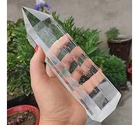 home decoration 1pcs White Smelting Wand Point Natural Stones and CrystalsQuartz Minerals Gemstones Home Decoration for GiftsStone Crystal