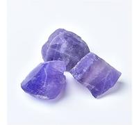 home decoration 1piece Natural Irregular Purple Fluorite Purple Stone Gravel Sample Raw Stone Crystal Jewelry Decoration Beautiful Crystal (Color : Purple Fluorite, Size : 50g)
