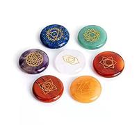 home decoration 1set Mixed Gemstones Quartz Cat Eyes 7 Stone for Reiki