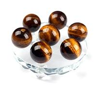 home decoration 1set Natural stone 7 Stones Crystals Ball 30mm Sphere Feng Shui Decoration Seven-Star Array Beautiful Crystal