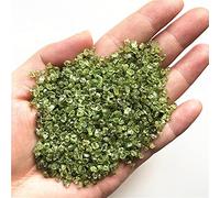 home decoration 2-4mm Natural Peridot Olivine Quartz Crystal Stone Rock Chips Lucky Natural Quartz Crystals 50g Gift