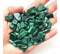 home decoration 2 Size Natural Rare Malachite Crystal Stone stone Crystal Natural Quartz Crystals 50g Gift (Size : 5-7mm)